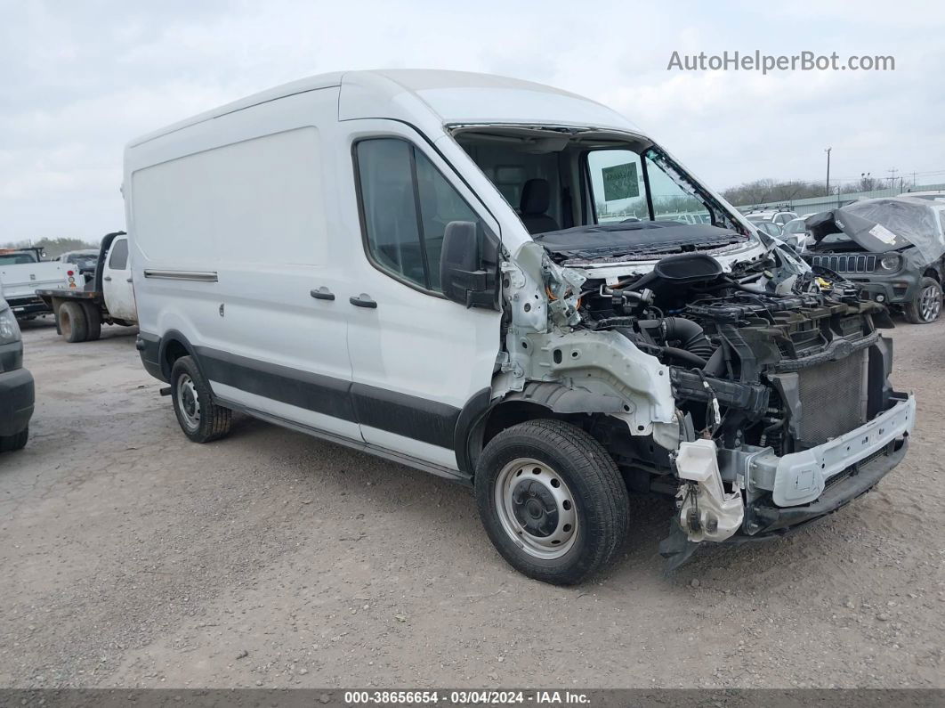 2020 Ford Transit-250   White vin: 1FTBR1CG6LKB35988