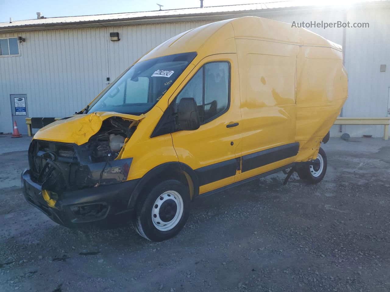 2020 Ford Transit T-250 Yellow vin: 1FTBR1X80LKA53208