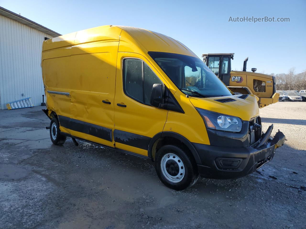 2020 Ford Transit T-250 Yellow vin: 1FTBR1X80LKA53208