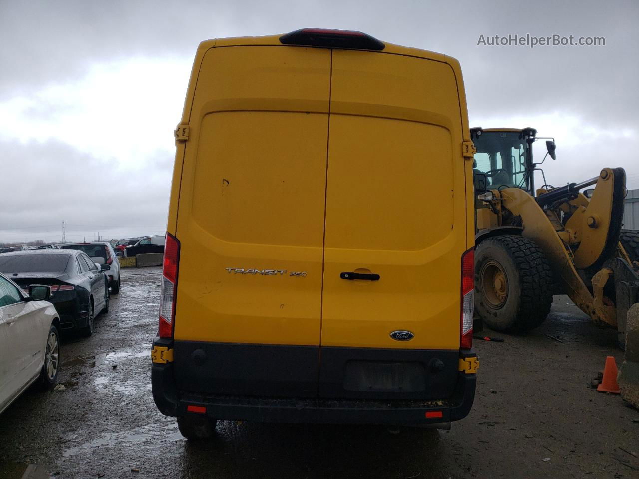 2020 Ford Transit T-250 Yellow vin: 1FTBR1X80LKA72891