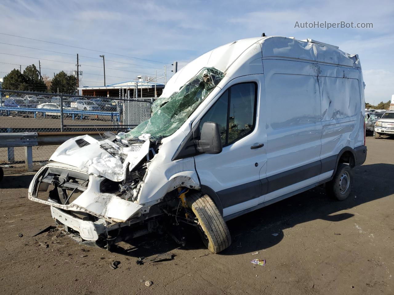 2020 Ford Transit T-250 Белый vin: 1FTBR1X88LKA22918