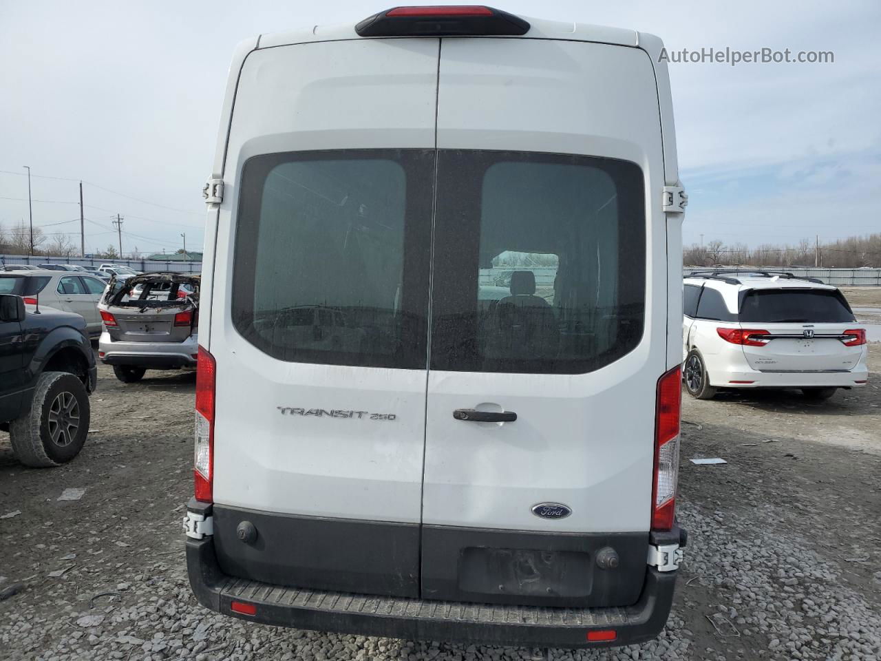 2020 Ford Transit T-250 White vin: 1FTBR1X89LKB43523