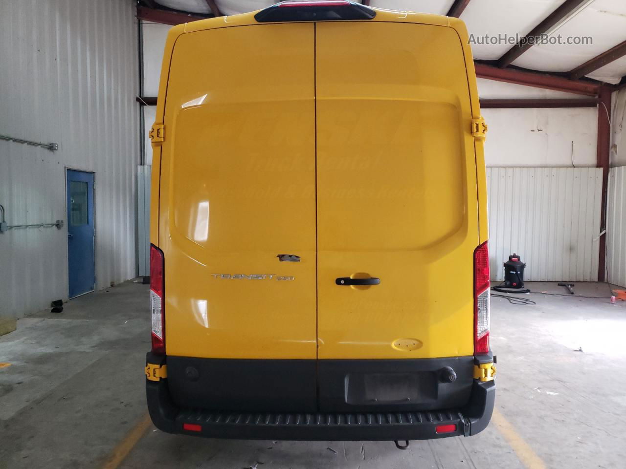 2020 Ford Transit T-250 Yellow vin: 1FTBR1X8XLKA49005