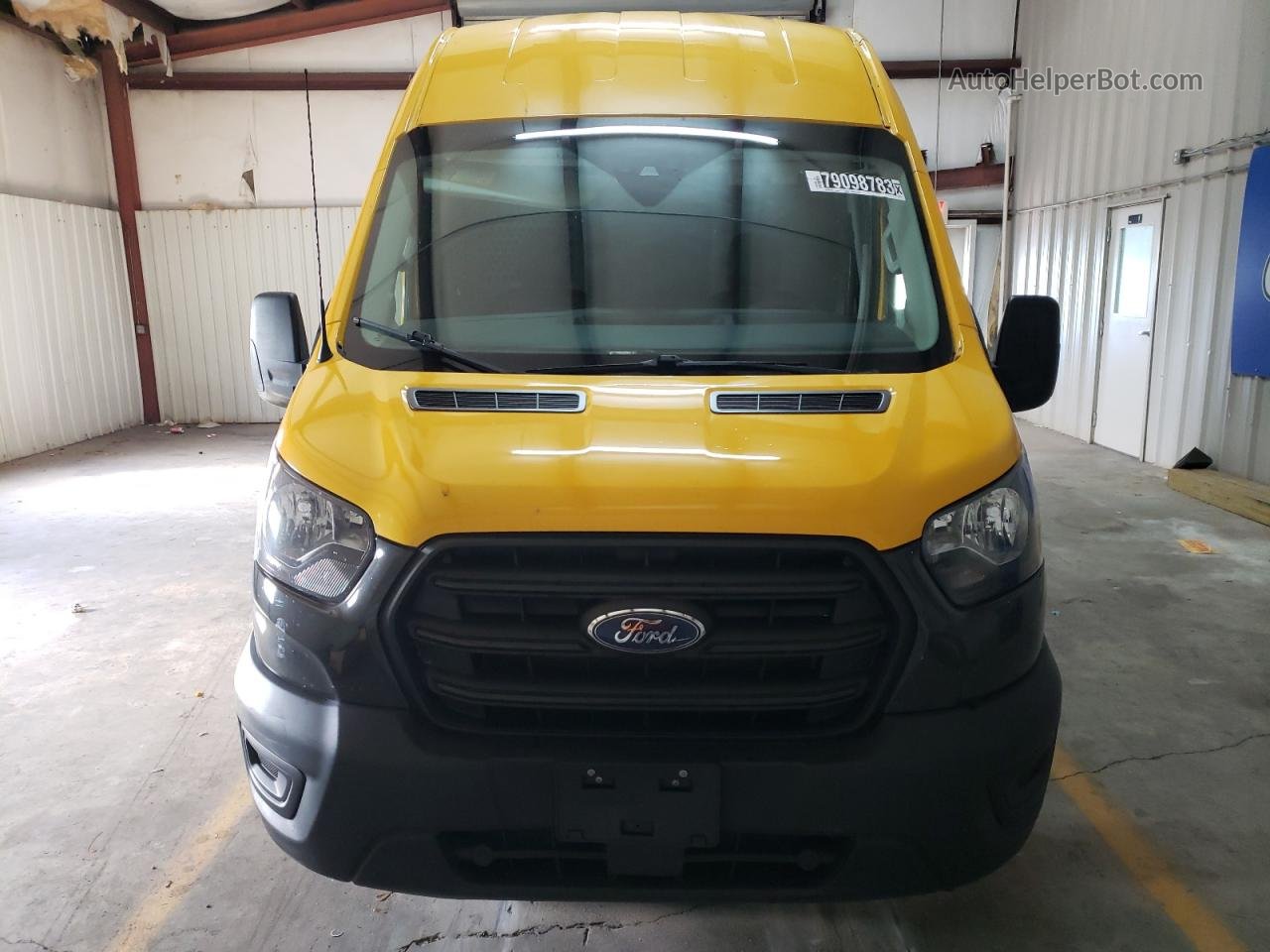 2020 Ford Transit T-250 Yellow vin: 1FTBR1X8XLKA49005