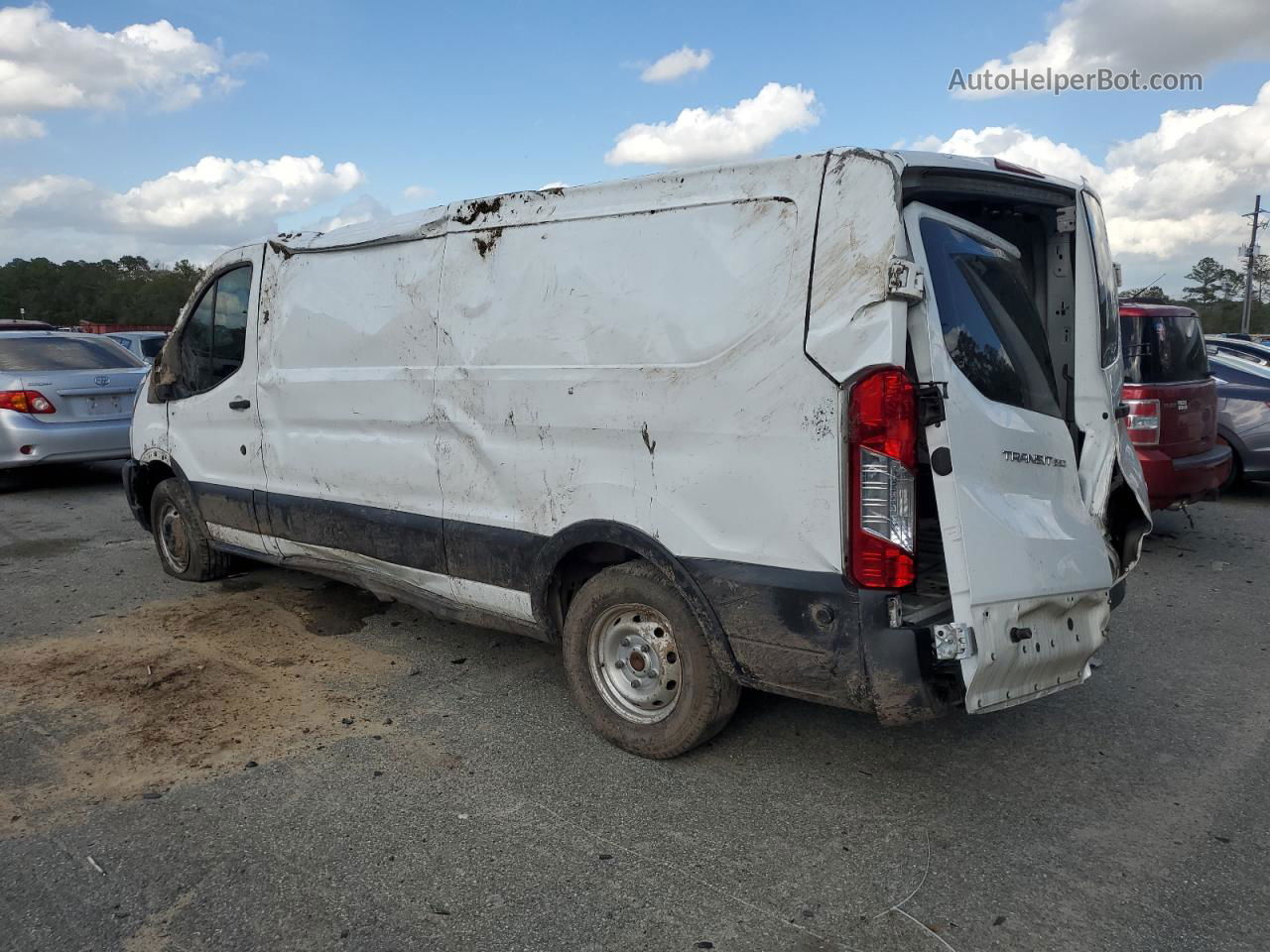 2020 Ford Transit T-250 White vin: 1FTBR1Y80LKA41929