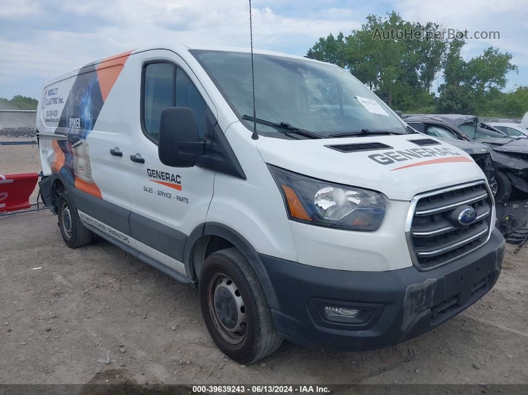 2020 Ford Transit-250   White vin: 1FTBR1Y8XLKB20198