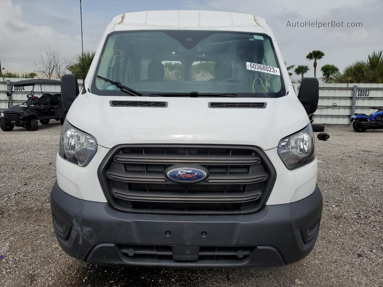 2020 Ford Transit T-250 White vin: 1FTBR2C85LKA34813