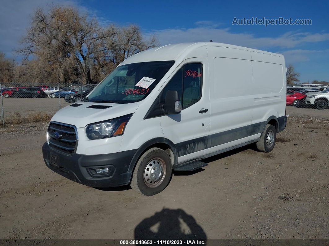 2020 Ford Transit Cargo Van   White vin: 1FTBR2CG1LKA84423