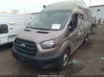 2020 Ford Transit Cargo Van   Brown vin: 1FTBR3UG1LKB21345