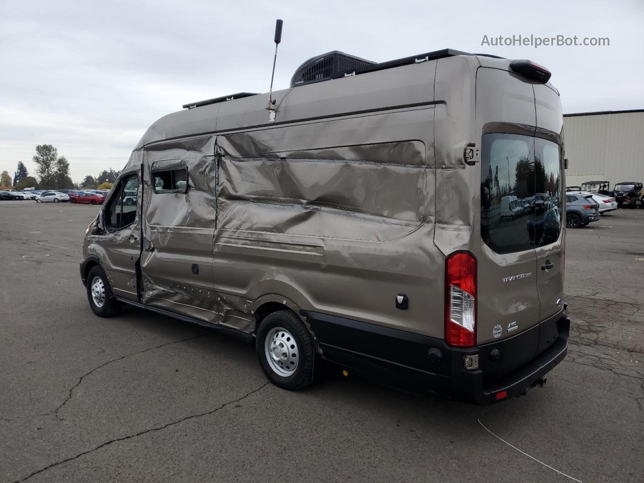 2020 Ford Transit T-250 Brown vin: 1FTBR3UG1LKB21345