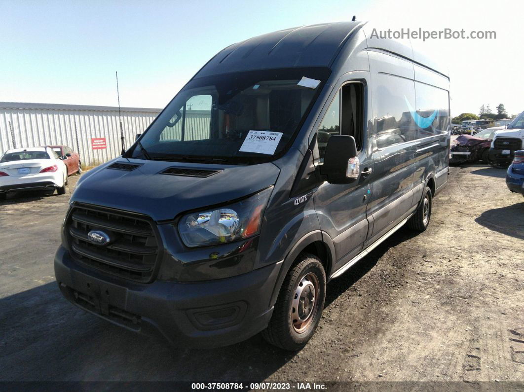 2020 Ford Transit Cargo Van   Blue vin: 1FTBR3X81LKA28121