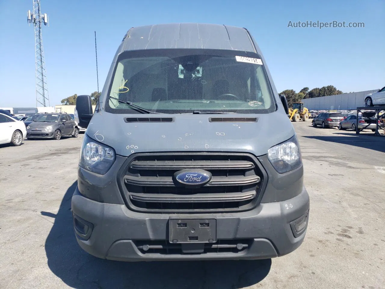 2020 Ford Transit T-250 Gray vin: 1FTBR3X84LKA72176