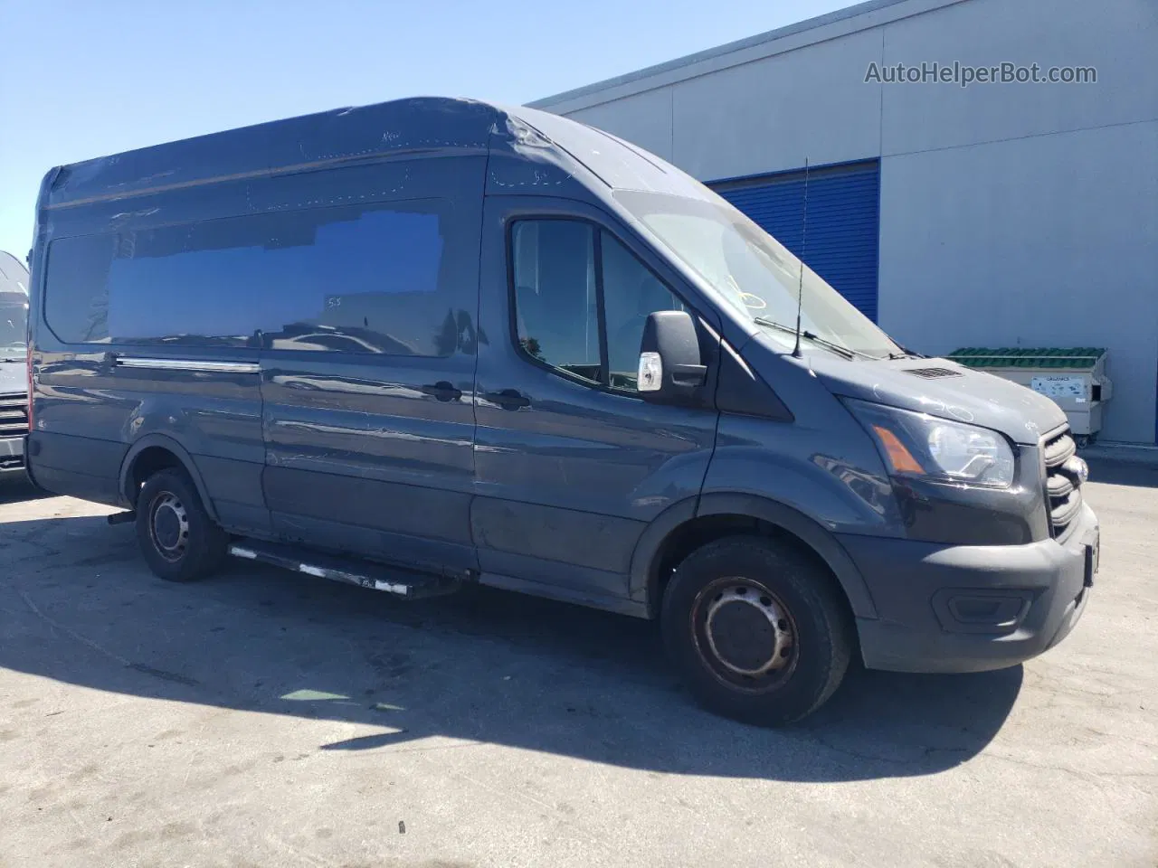 2020 Ford Transit T-250 Gray vin: 1FTBR3X84LKA72176