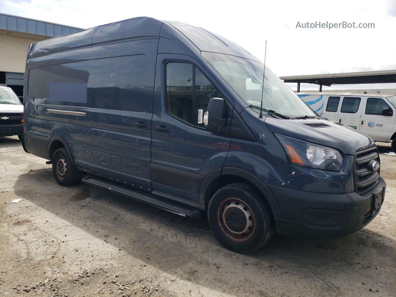 2020 Ford Transit T-250 Blue vin: 1FTBR3X84LKB27564