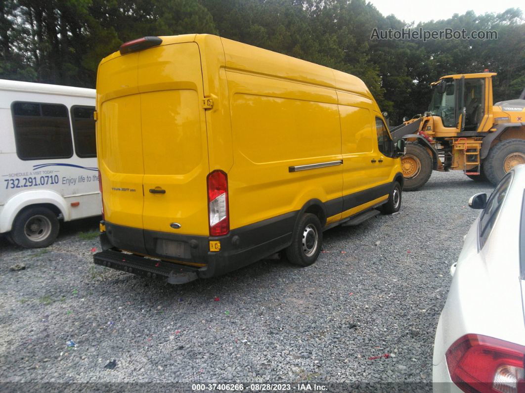 2020 Ford Transit-250 Cargo Van Yellow vin: 1FTBR3X8XLKB04693