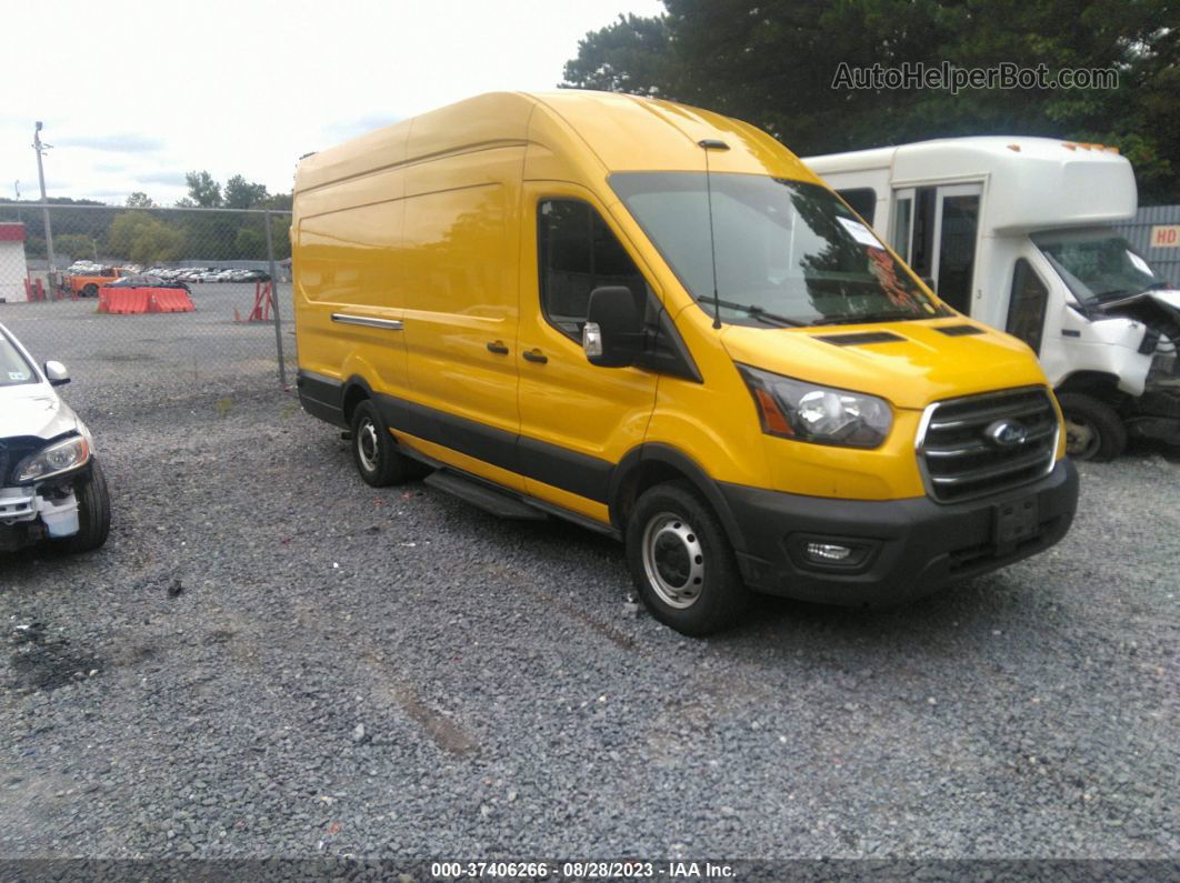 2020 Ford Transit-250 Cargo Van Yellow vin: 1FTBR3X8XLKB04693