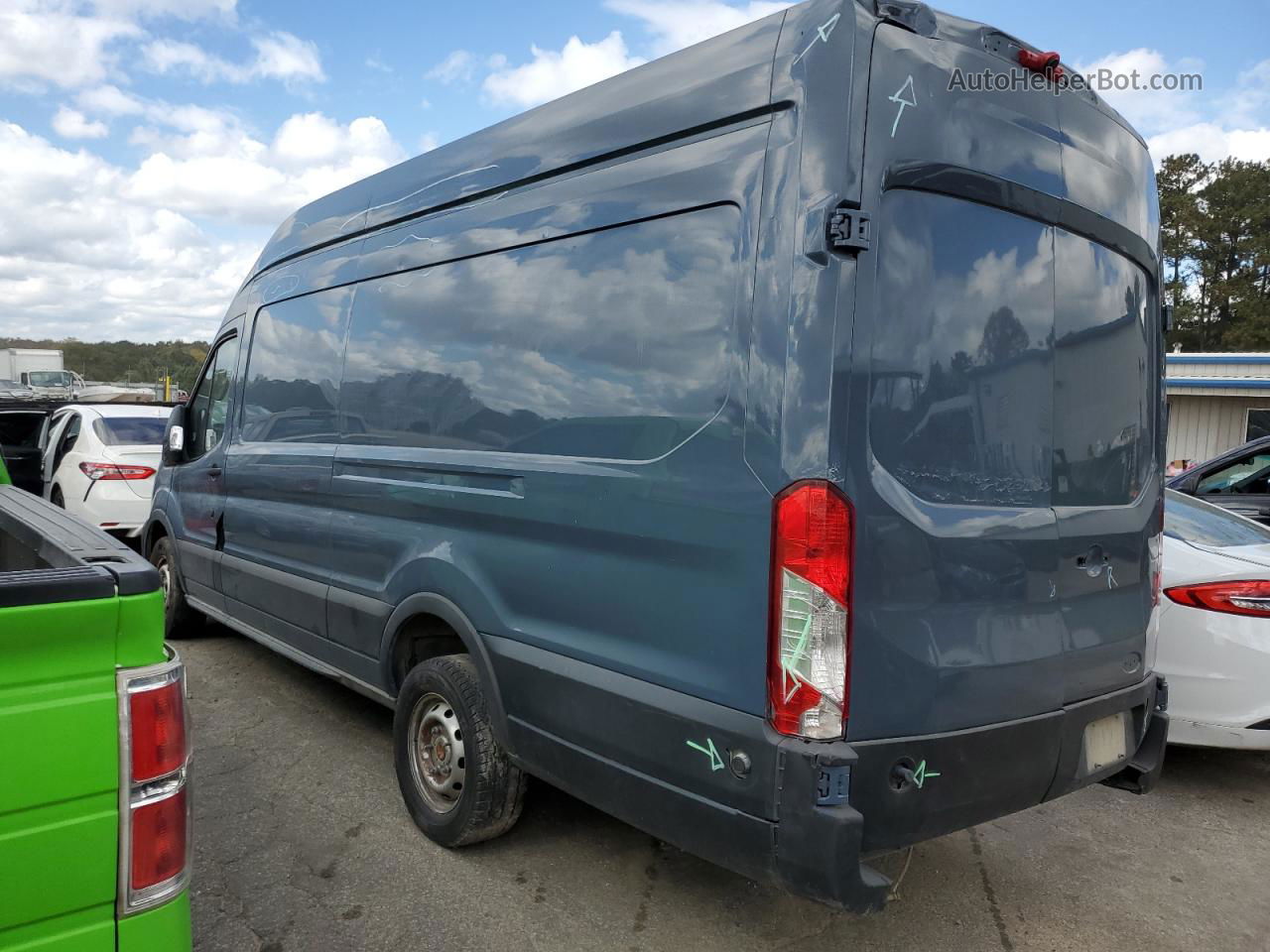 2020 Ford Transit T-250 Blue vin: 1FTBR3X8XLKB09599