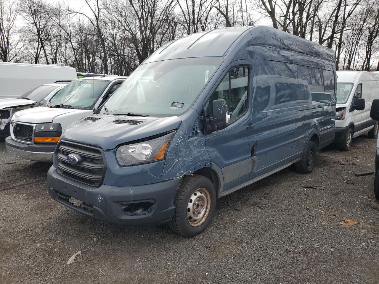 2020 Ford Transit T-250 Gray vin: 1FTBR3X8XLKB27293