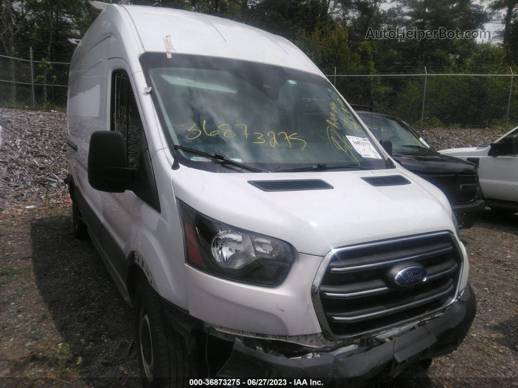 2020 Ford Transit Cargo Van   White vin: 1FTBW1X83LKA76555
