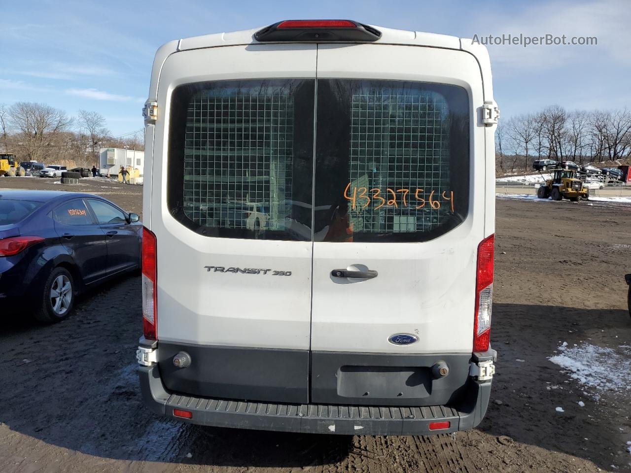 2018 Ford Transit T-350 Белый vin: 1FTBW2CM6JKA27663