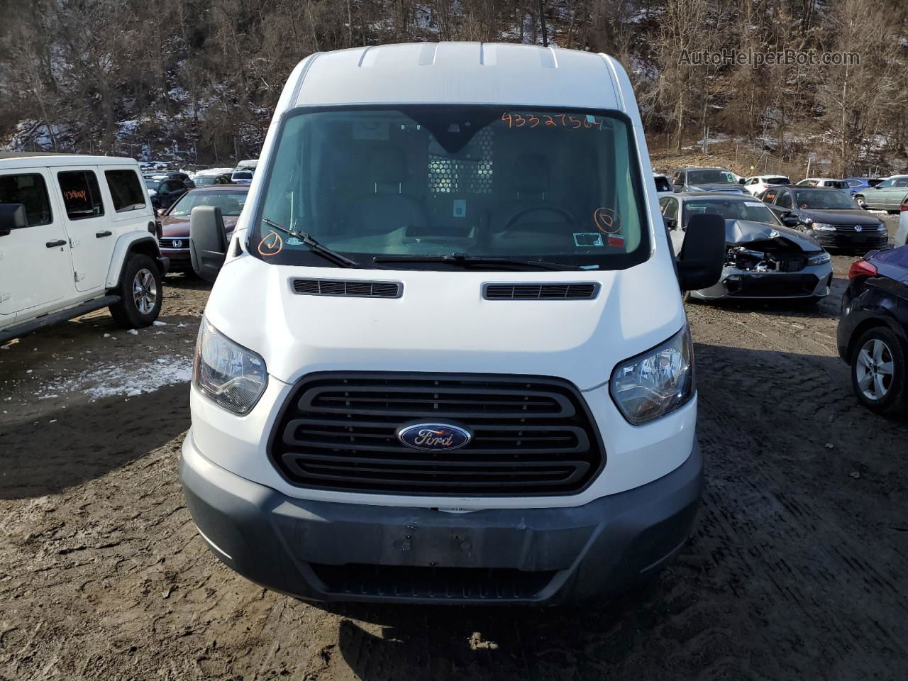 2018 Ford Transit T-350 Белый vin: 1FTBW2CM6JKA27663