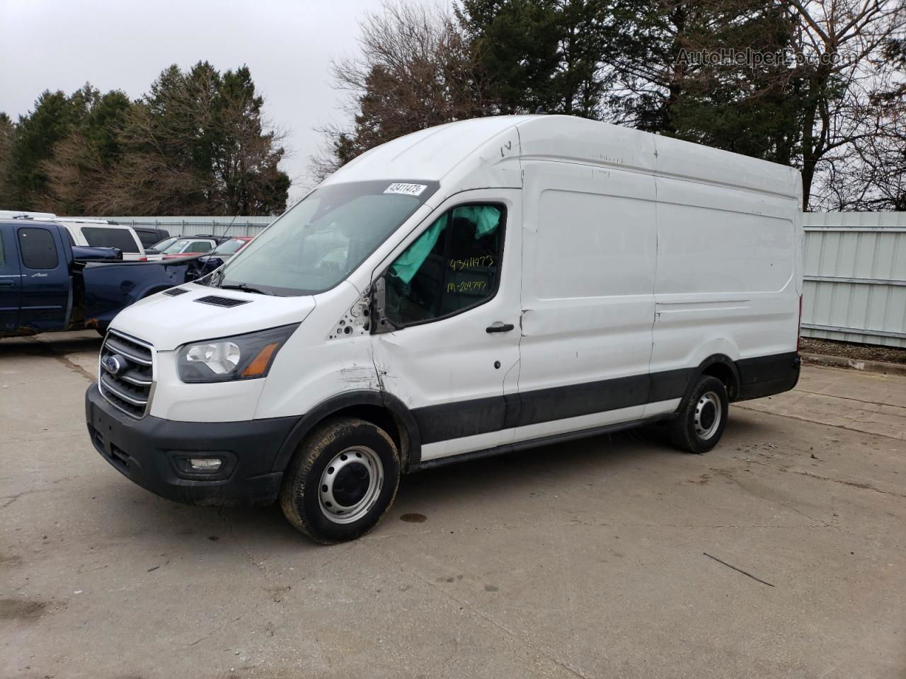 2020 Ford Transit T-350 White vin: 1FTBW3X83LKB42324