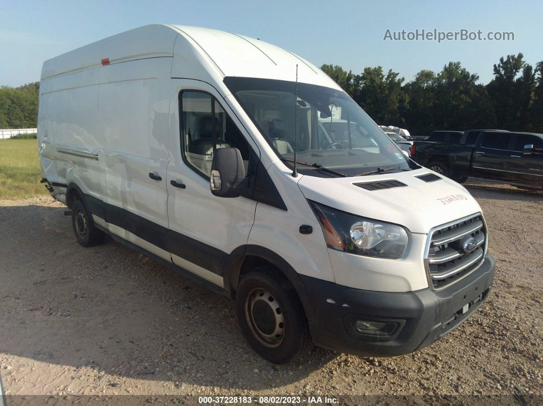 2020 Ford Transit-350 Cargo Van White vin: 1FTBW3X86LKA63472