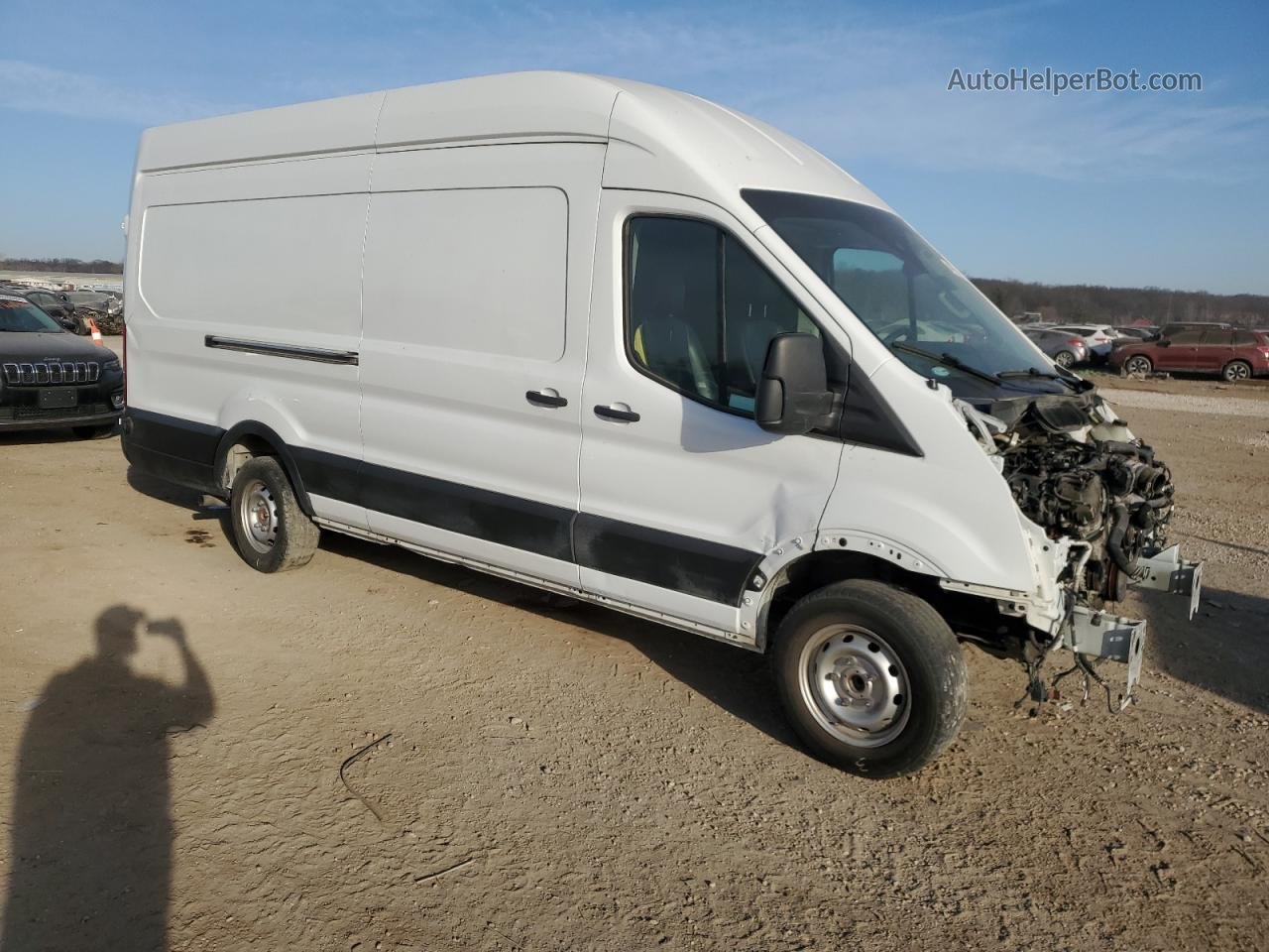 2020 Ford Transit T-350 White vin: 1FTBW3XG1LKB36089