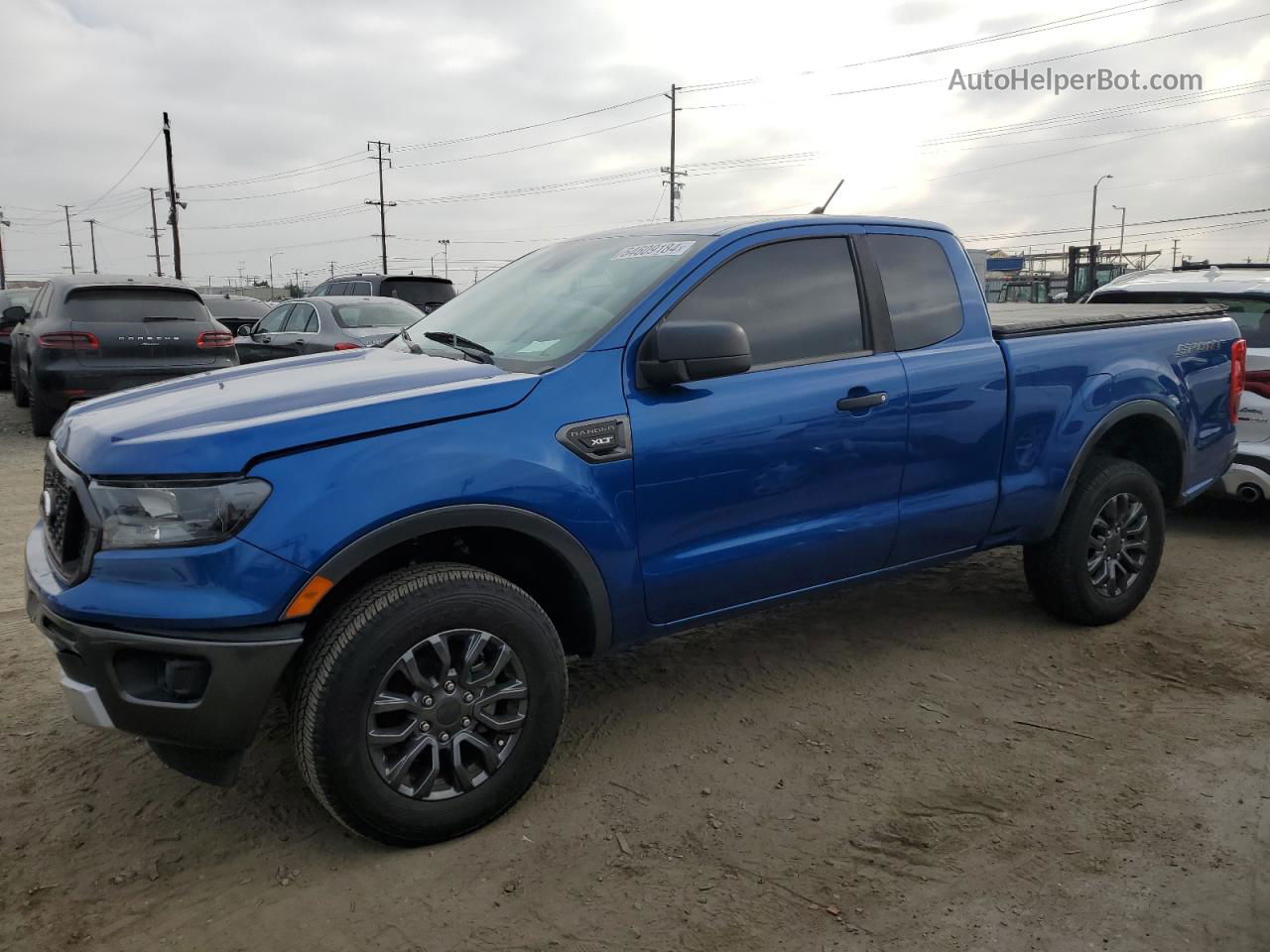 2020 Ford Ranger Xl Синий vin: 1FTER1EH0LLA74554