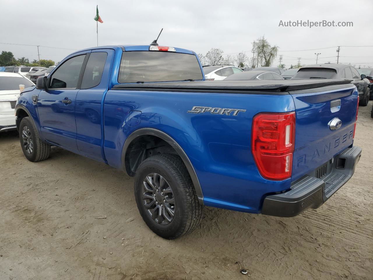 2020 Ford Ranger Xl Blue vin: 1FTER1EH0LLA74554