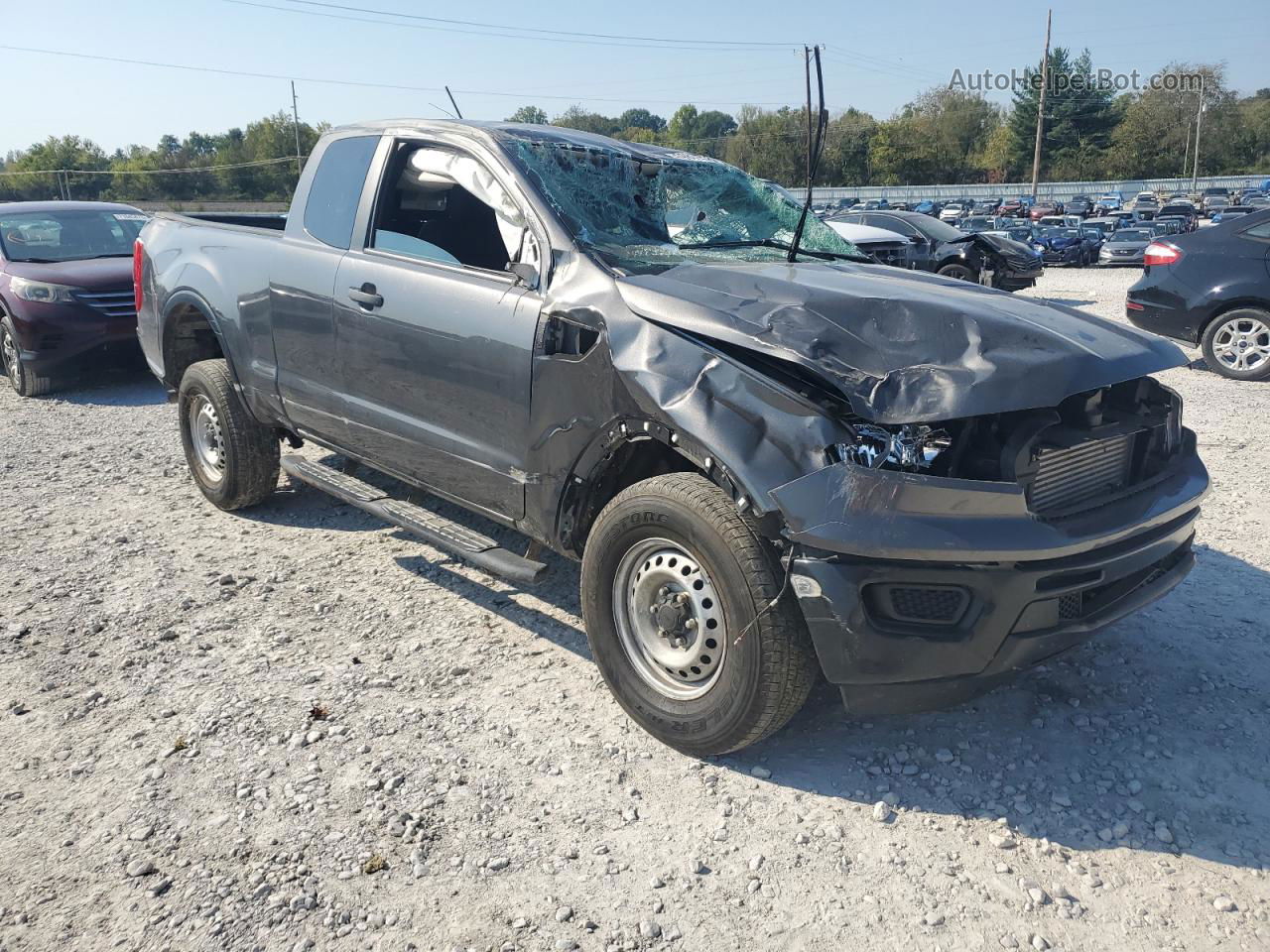 2020 Ford Ranger Xl Gray vin: 1FTER1EH1LLA57519