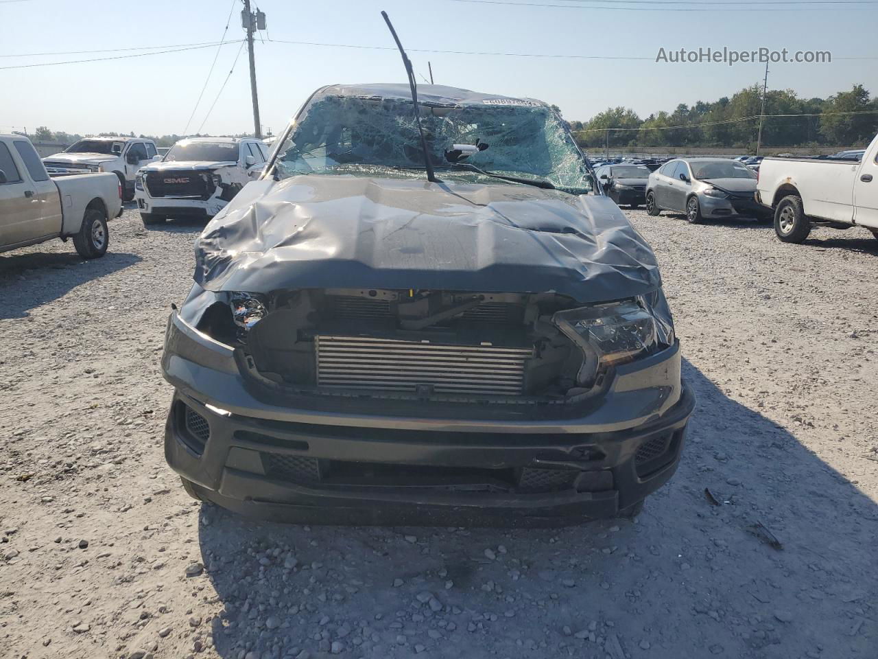 2020 Ford Ranger Xl Gray vin: 1FTER1EH1LLA57519