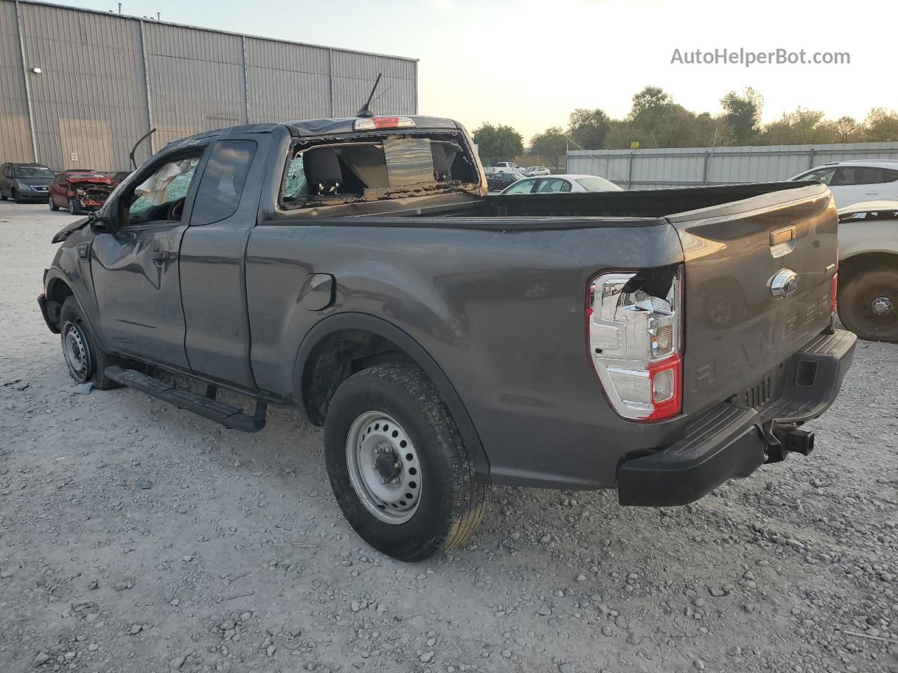 2020 Ford Ranger Xl Gray vin: 1FTER1EH1LLA57519