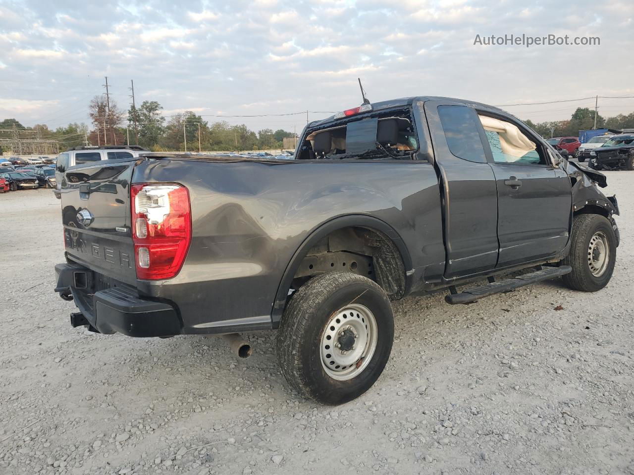 2020 Ford Ranger Xl Gray vin: 1FTER1EH1LLA57519