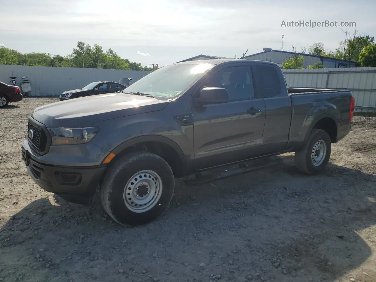 2020 Ford Ranger Xl Gray vin: 1FTER1EH1LLA72733