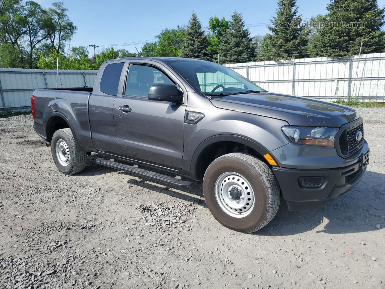 2020 Ford Ranger Xl Gray vin: 1FTER1EH1LLA72733