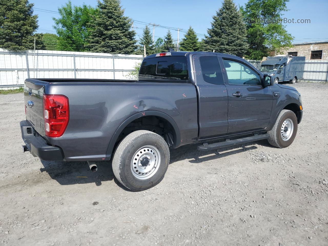 2020 Ford Ranger Xl Gray vin: 1FTER1EH1LLA72733