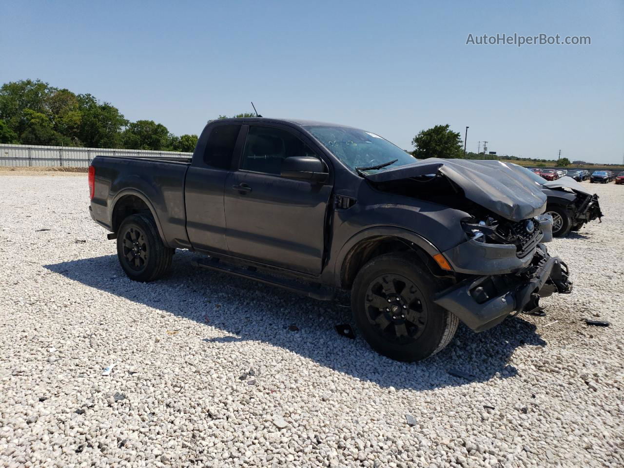 2019 Ford Ranger Xl Серый vin: 1FTER1EH2KLB14616