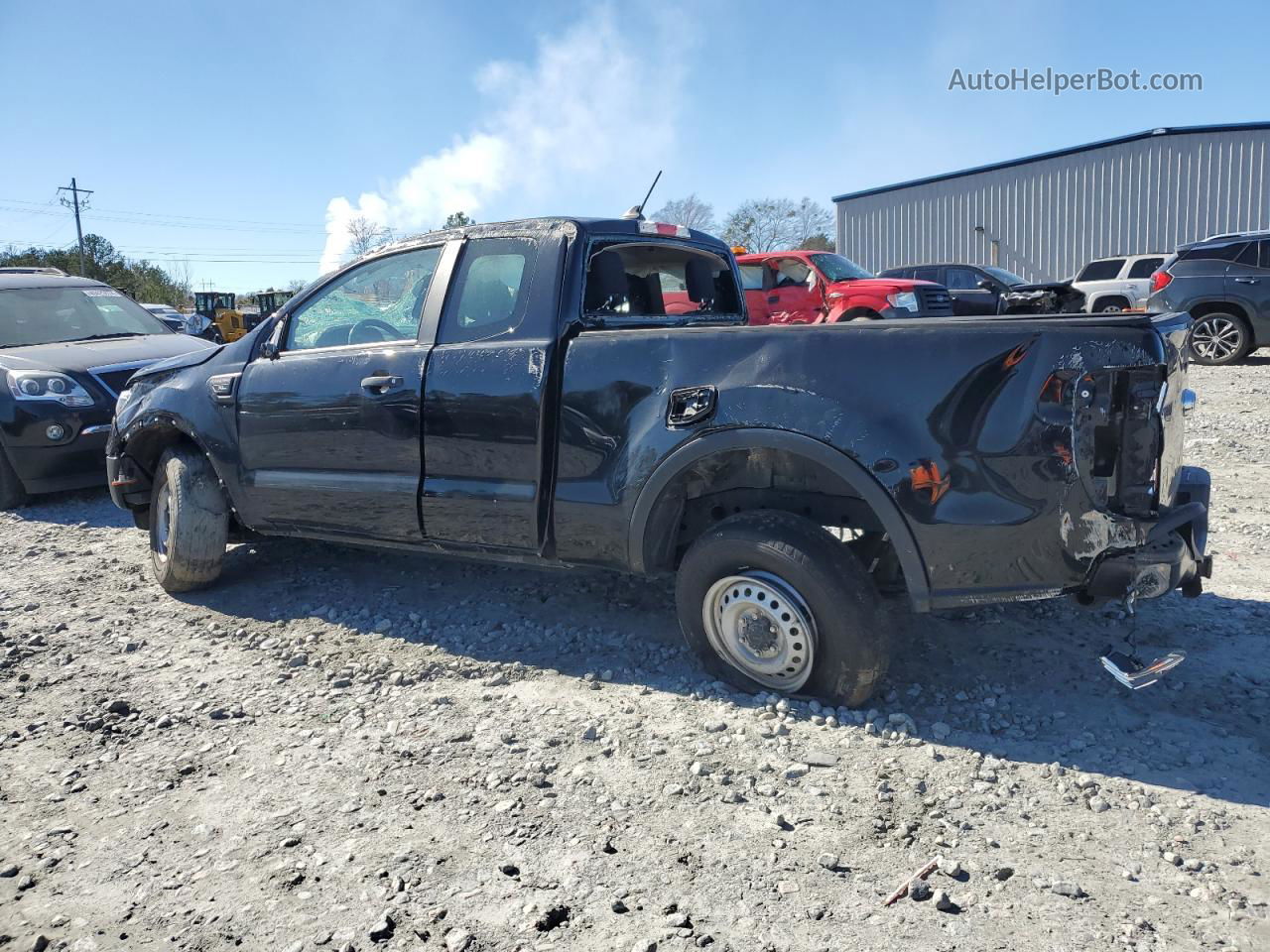 2020 Ford Ranger Xl Black vin: 1FTER1EH2LLA65306