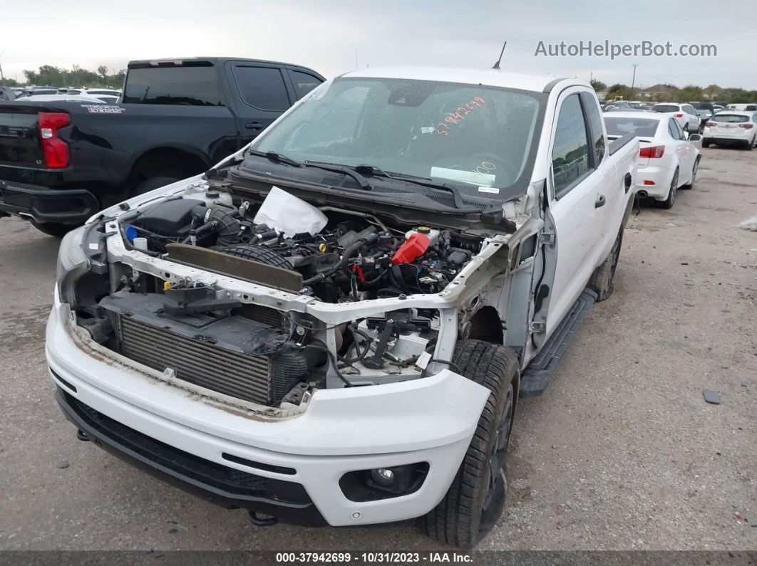 2019 Ford Ranger Xlt White vin: 1FTER1EH3KLA73400