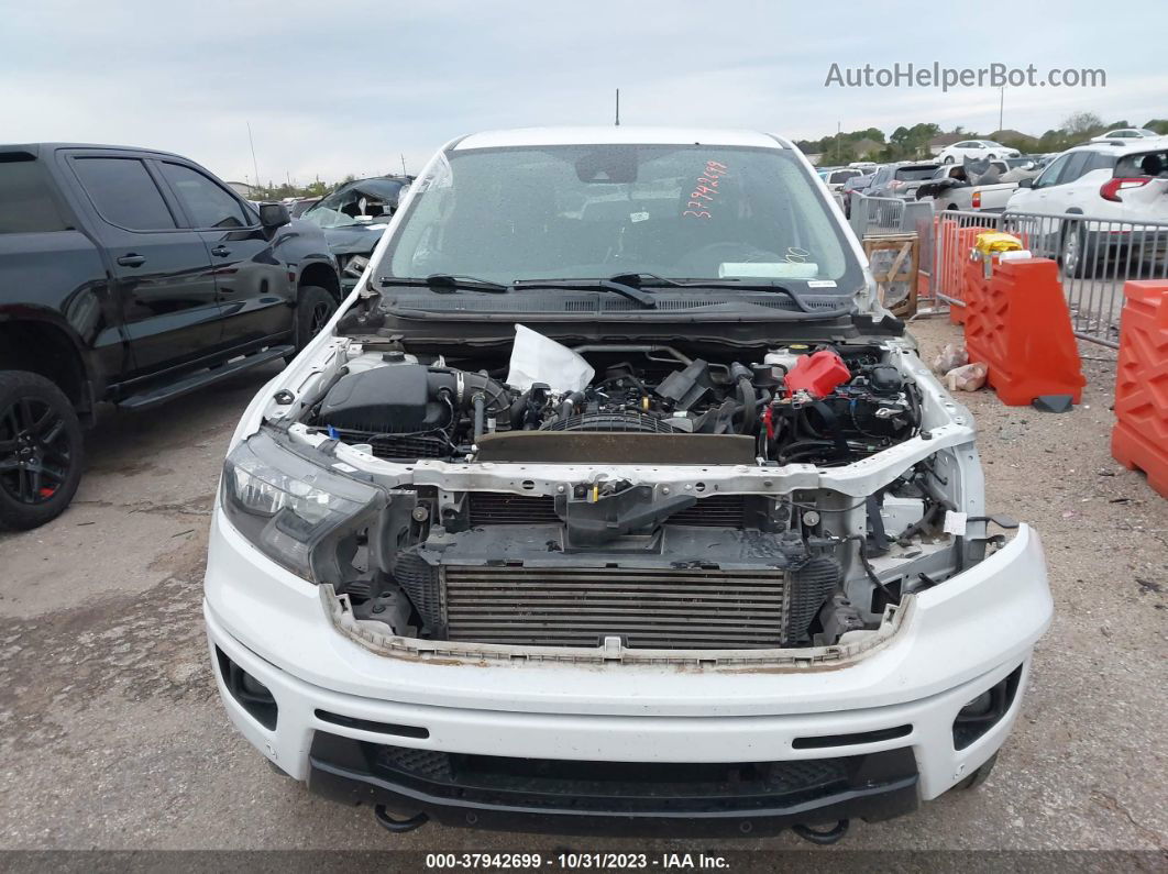 2019 Ford Ranger Xlt White vin: 1FTER1EH3KLA73400