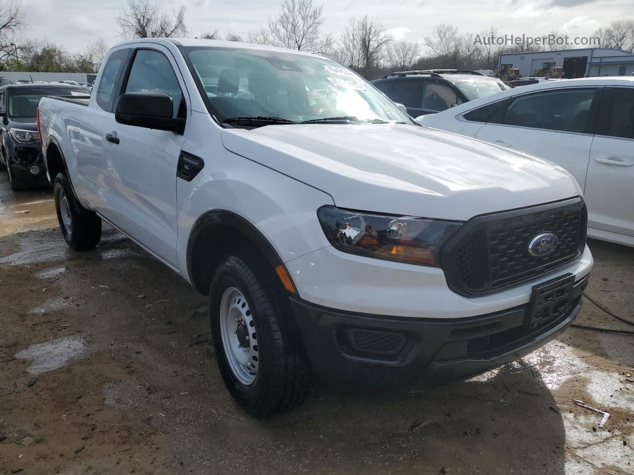 2020 Ford Ranger Xl White vin: 1FTER1EH3LLA34324