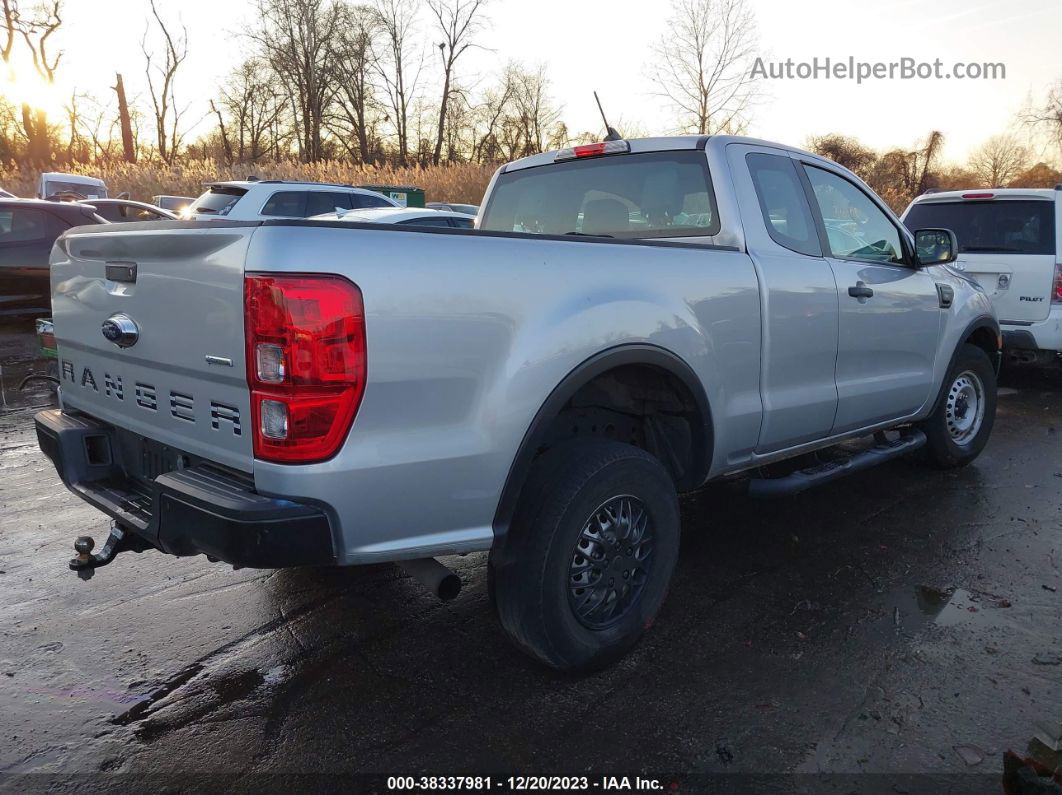 2019 Ford Ranger Xl Silver vin: 1FTER1EH4KLA81702