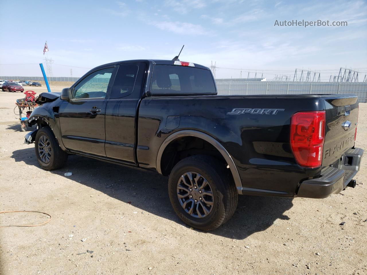 2020 Ford Ranger Xl Черный vin: 1FTER1EH4LLA59345