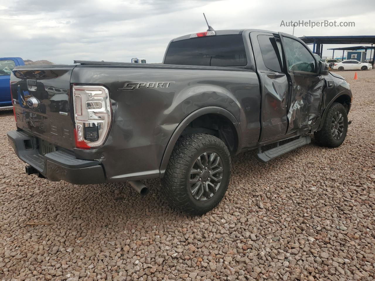 2020 Ford Ranger Xl Gray vin: 1FTER1EH5LLA39167