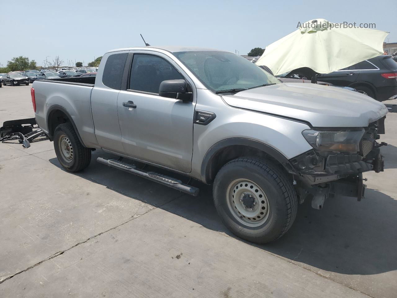 2020 Ford Ranger Xl Silver vin: 1FTER1EH5LLA41565