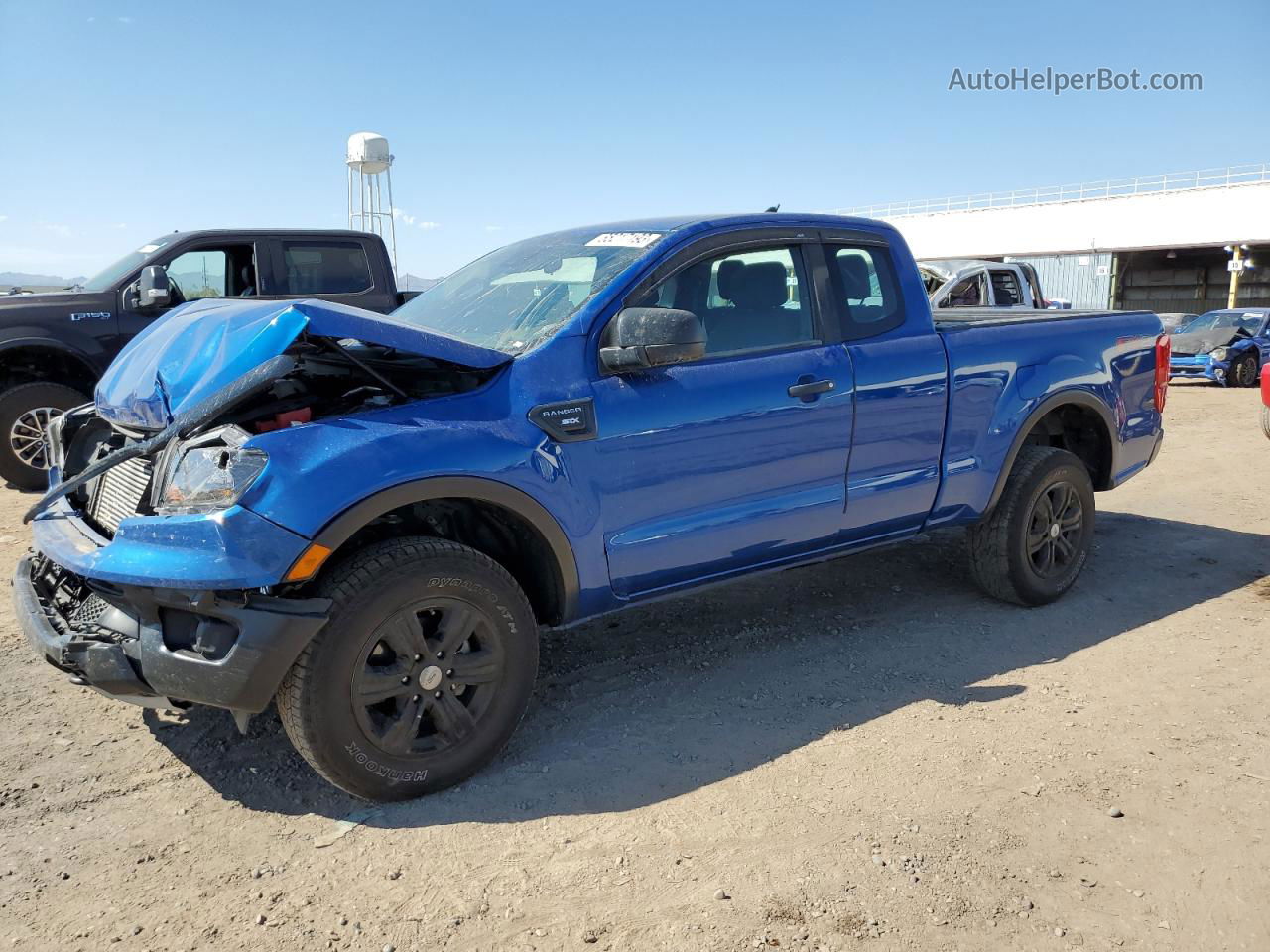 2020 Ford Ranger Xl Blue vin: 1FTER1EH5LLA86232