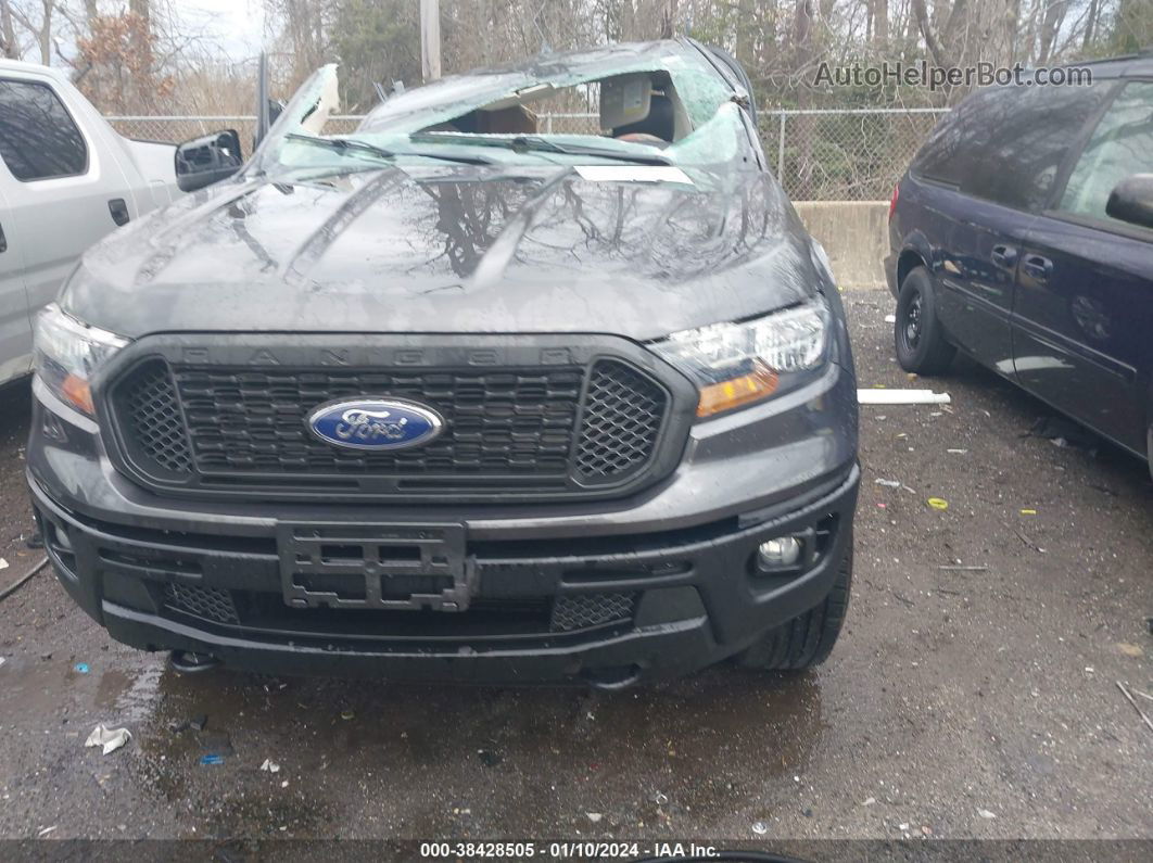 2019 Ford Ranger Xl Gray vin: 1FTER1EH6KLB12853