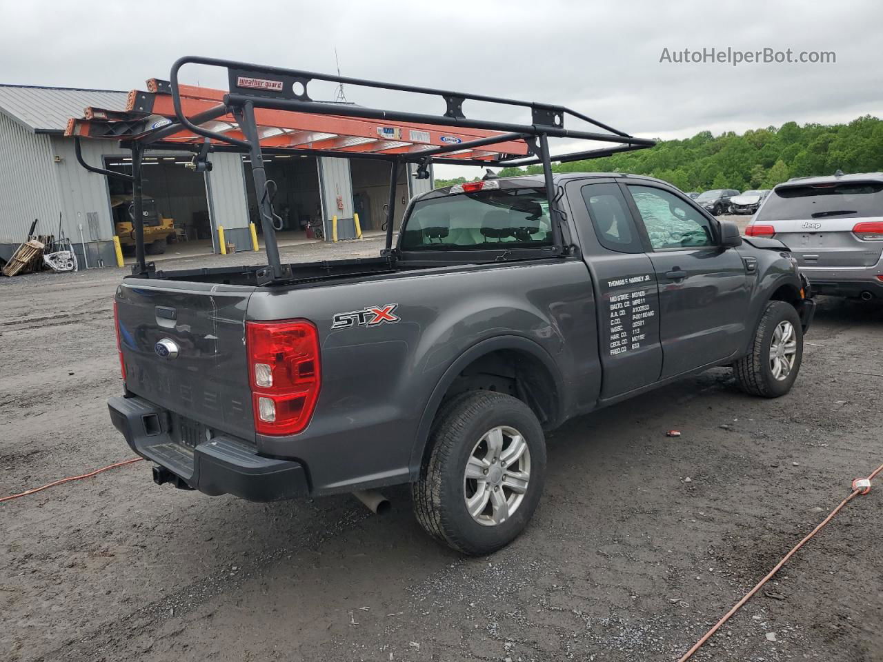 2020 Ford Ranger Xl Gray vin: 1FTER1EH6LLA71237