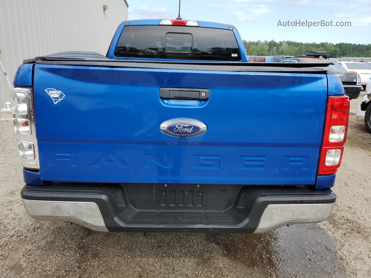 2020 Ford Ranger Xl Blue vin: 1FTER1EH6LLA91598